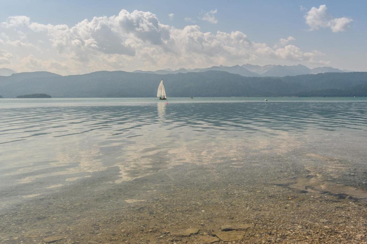 Ferienhaus Villa Alpenpanorama Ohlstadt Dış mekan fotoğraf