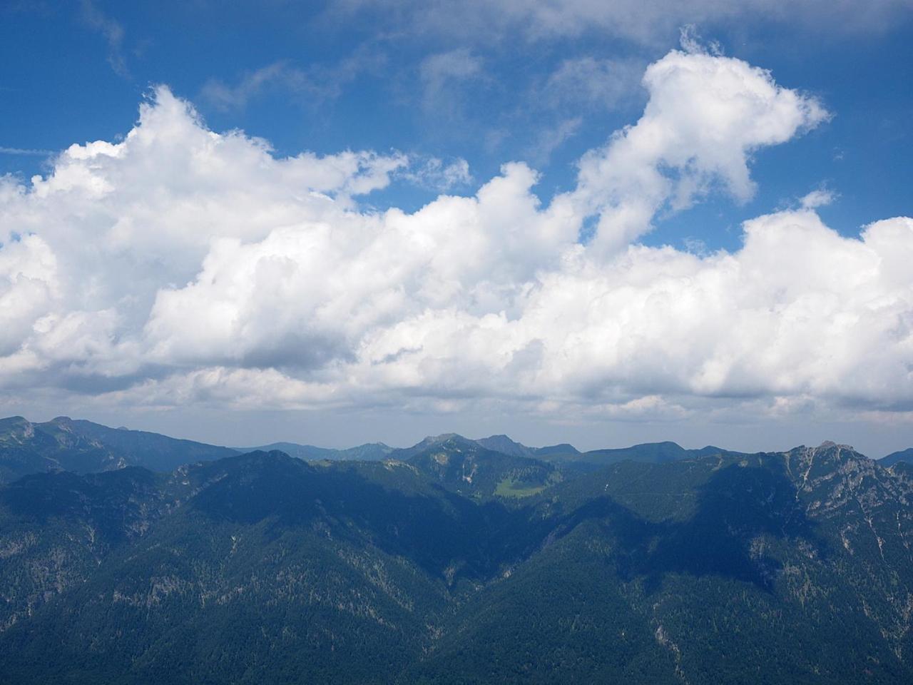 Ferienhaus Villa Alpenpanorama Ohlstadt Dış mekan fotoğraf
